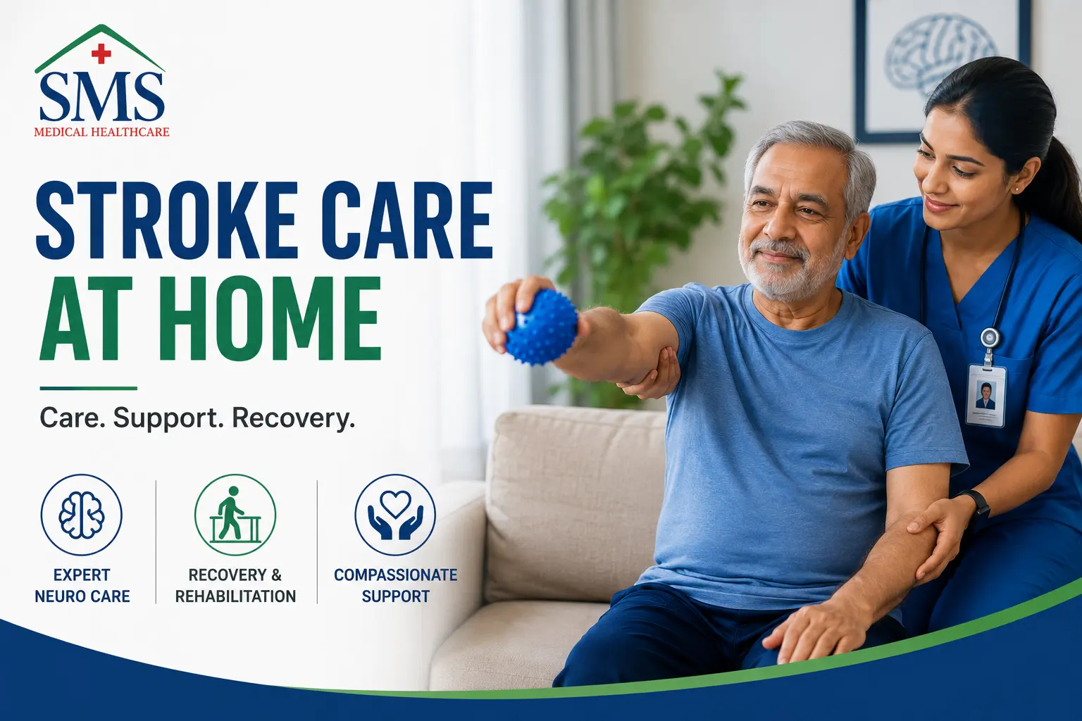Stroke Patient Care at Home Recovery, Risks and Daily Support Guide
